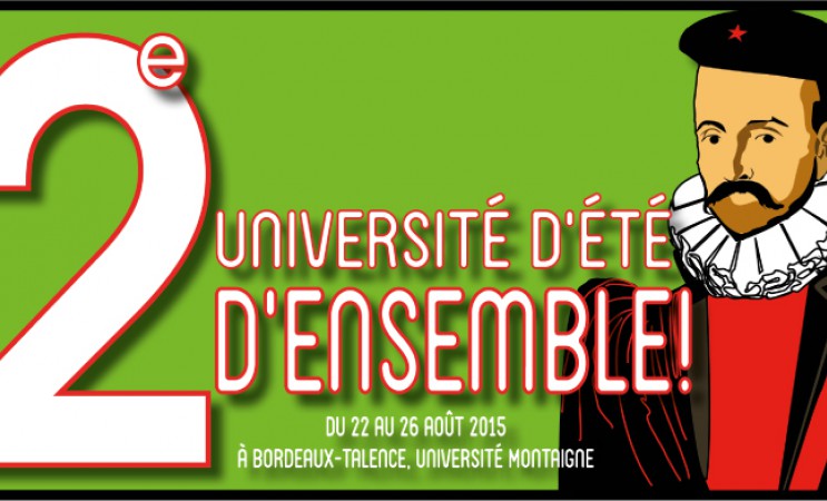 Univer­sité d’été d’En­semble! à Bordeaux