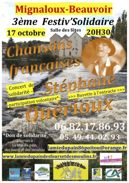 3ème concert de solidarité @ Mignaloux-Beauvoir | Poitou-Charentes | France