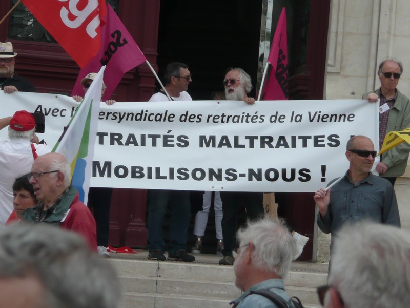 Mani­fes­ta­tion des retrai­tés du 14 juin : des photos