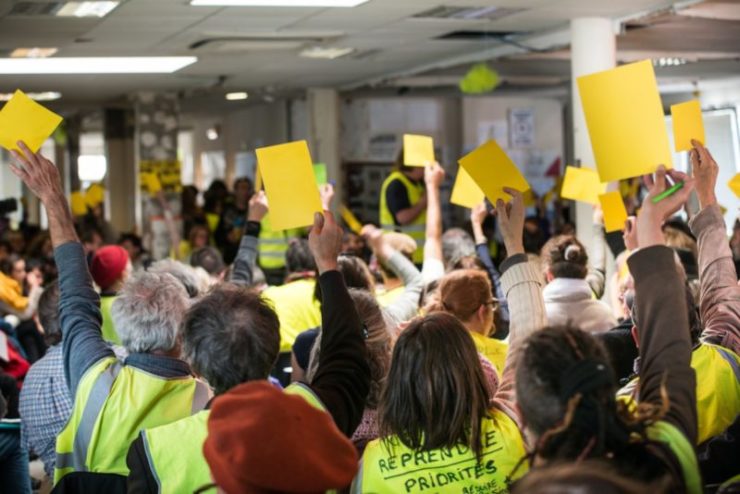 Gilets Jaunes Lappel De Saint Nazaire Reve 86