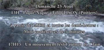 Eau voleur ! Pique-nique à l'iIot Tison @ Ilot Tison